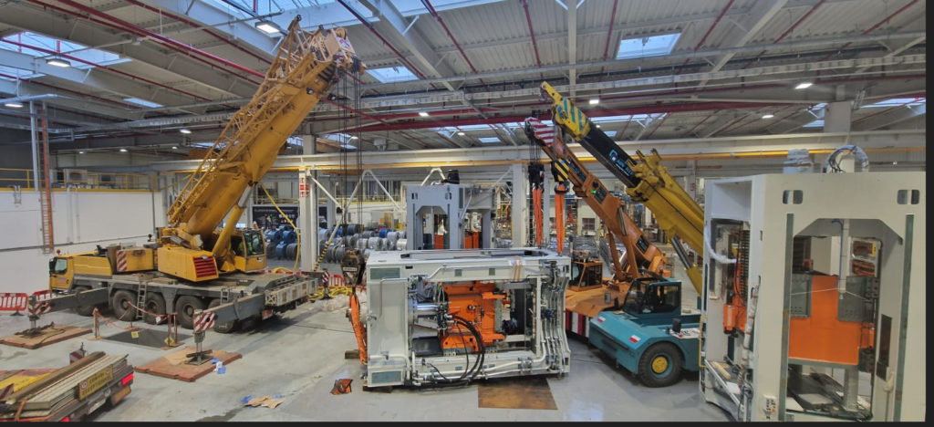 montaż linii produkcyjnych,montaż linii produkcyjnej